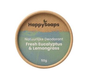 HappySoaps Happysoaps - natuurlijke deodorant - fresh eucalyptus HappySoaps Happysoaps - natuurlijke deodorant - fresh eucalyptus