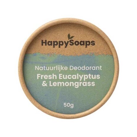 HappySoaps Happysoaps - natuurlijke deodorant - fresh eucalyptus HappySoaps Happysoaps - natuurlijke deodorant - fresh eucalyptus