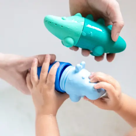 Quut Quut - badspeelgoed squeezi - nijlpaard