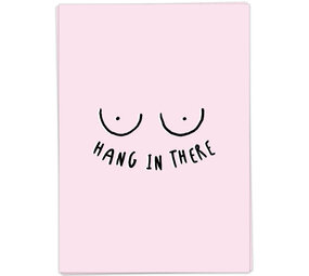 Kaart Blanche Kaart blanche - wenskaart - hang in there Kaart Blanche Kaart blanche - wenskaart - hang in there