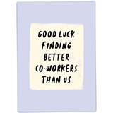 Kaart Blanche Kaart blanche - wenskaart - better co-workers