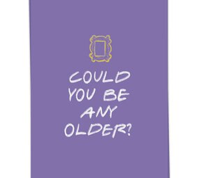 Kaart Blanche Kaart blanche - wenskaart - could you be any older Kaart Blanche Kaart blanche - wenskaart - could you be any older