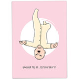 Kaart Blanche Kaart blanche - wenskaart - don't drop it (roze) Kaart Blanche Kaart blanche - wenskaart - don't drop it (roze)