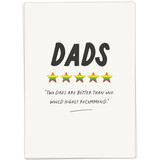 Kaart Blanche Kaart blanche - wenskaart - two dads review