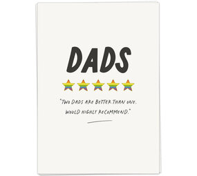 Kaart Blanche Kaart blanche - wenskaart - two dads review Kaart Blanche Kaart blanche - wenskaart - two dads review