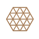 Zone Denmark Zone - panonderzetter triangles (16x14cm) - light terracotta Zone Denmark Zone - panonderzetter triangles (16x14cm) - light terracotta