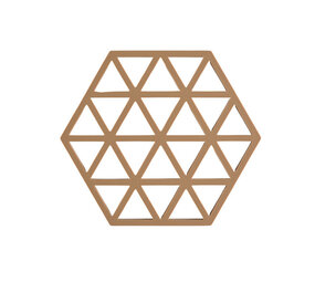 Zone Denmark Zone - panonderzetter triangles (16x14cm) - light terracotta Zone Denmark Zone - panonderzetter triangles (16x14cm) - light terracotta
