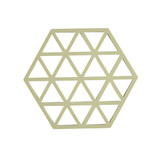 Zone Denmark Zone - panonderzetter triangles (16x14cm) - matcha green