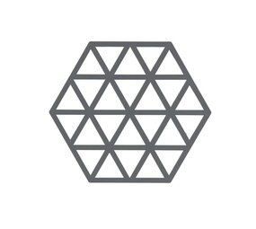 Zone Denmark Zone - panonderzetter triangles (16x14cm) - cool grey Zone Denmark Zone - panonderzetter triangles (16x14cm) - cool grey