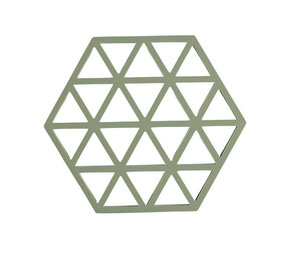 Zone Denmark Zone - panonderzetter triangles (16x14cm) - rosemary