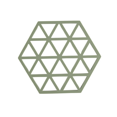 Zone Denmark Zone - panonderzetter triangles (16x14cm) - rosemary