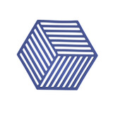 Zone Denmark Zone - panonderzetter hexagon (16x14cm) - indigo
