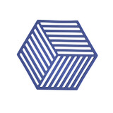 Zone Denmark Zone - panonderzetter hexagon (16x14cm) - indigo Zone Denmark Zone - panonderzetter hexagon (16x14cm) - indigo
