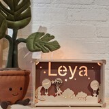 Houtlokael Het Houtlokael - naamlamp - Leya