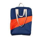 Susan Bijl Susan Bijl - the new tote bag large - navy & red alert Susan Bijl Susan Bijl - the new tote bag large - navy & red alert