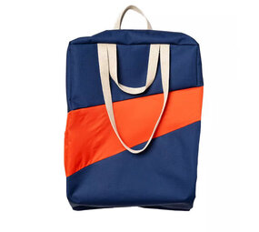 Susan Bijl Susan Bijl - the new tote bag large - navy & red alert Susan Bijl Susan Bijl - the new tote bag large - navy & red alert