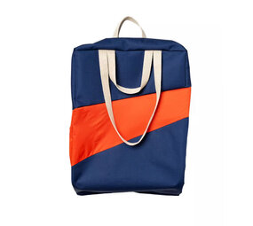 Susan Bijl Susan Bijl - the new tote bag large - navy & red alert Susan Bijl Susan Bijl - the new tote bag large - navy & red alert