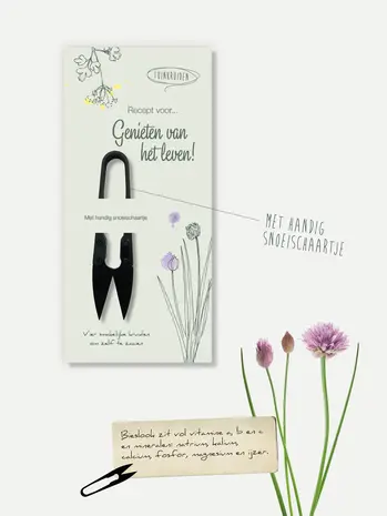 Veer & Moon Veer & Moon - tuinkruiden doosje - genieten van het leven