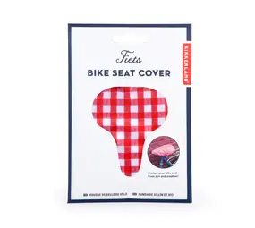 Kikkerland Kikkerland - zadelhoesje - gingham Kikkerland Kikkerland - zadelhoesje - gingham