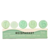 Shampoo bars SB - reispakket - aloe vera komkommer (5 mini bars) Shampoo bars SB - reispakket - aloe vera komkommer (5 mini bars)