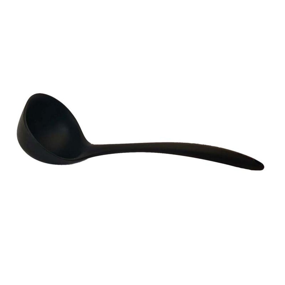 Tools2cook Tools2cook - siliconen soeplepel - zwart