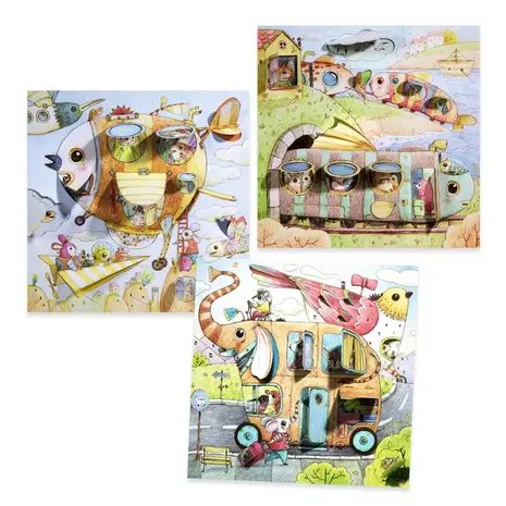 Djeco Djeco - kleuren met verrassingen - de reis van Malo Djeco Djeco - kleuren met verrassingen - de reis van Malo