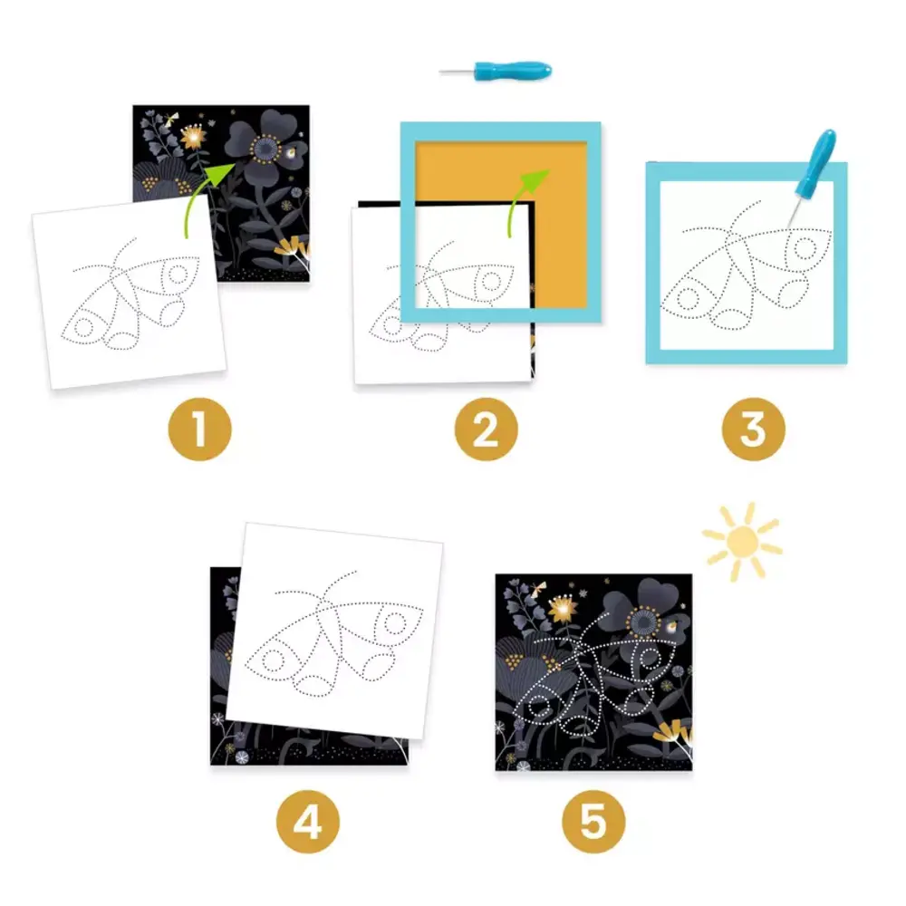 Djeco Djeco - prikken - magische verschijning Djeco Djeco - prikken - magische verschijning