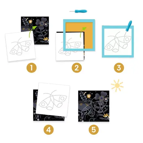 Djeco Djeco - prikken - magische verschijning Djeco Djeco - prikken - magische verschijning