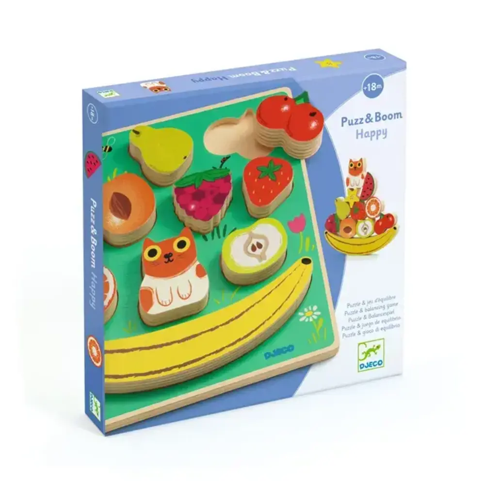 Djeco Djeco - puzz & boom - happy Djeco Djeco - puzz & boom - happy