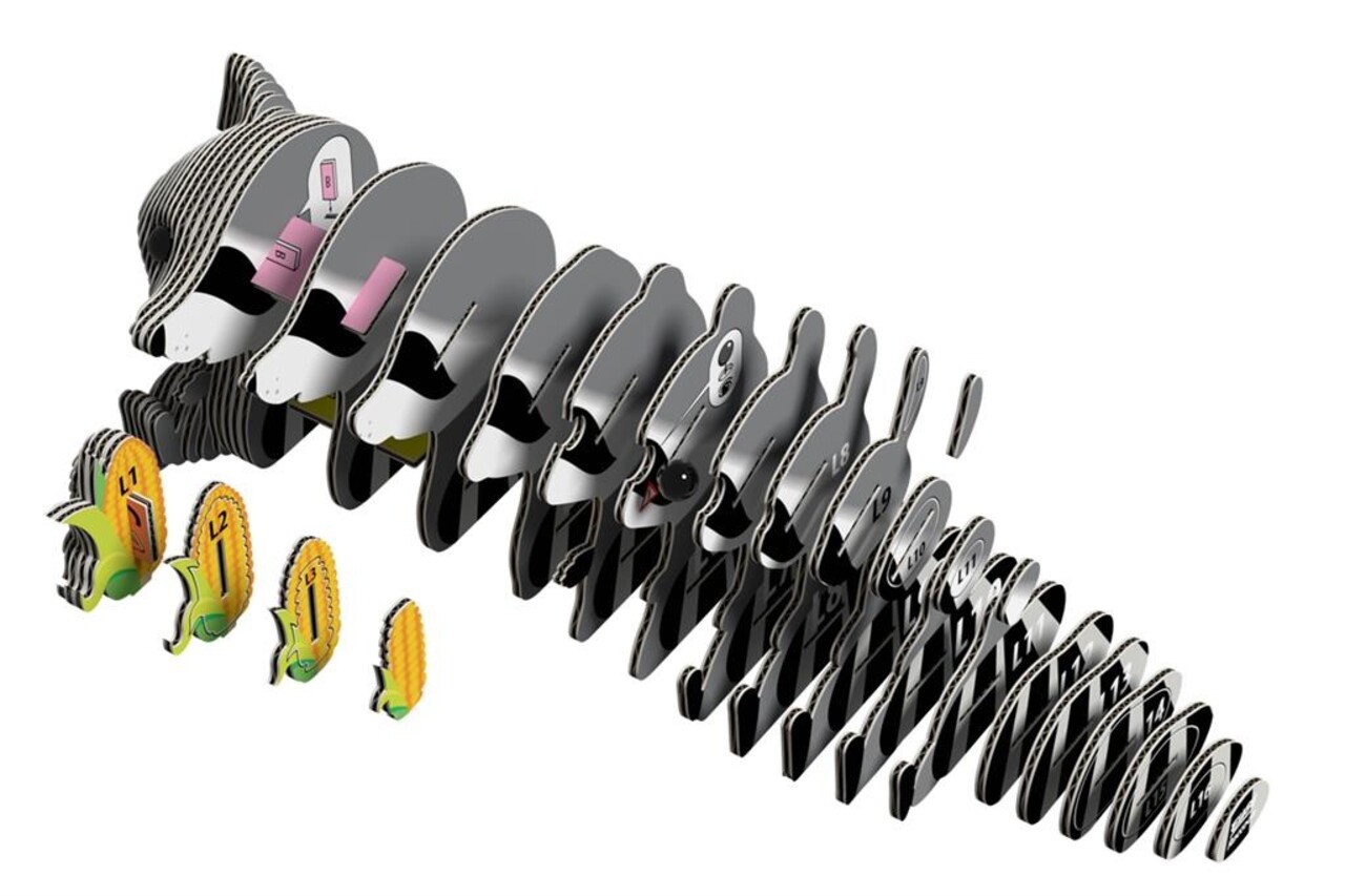 Eugy Eugy - 3d model - wasbeer (nr 103) Eugy Eugy - 3d model - wasbeer (nr 103)