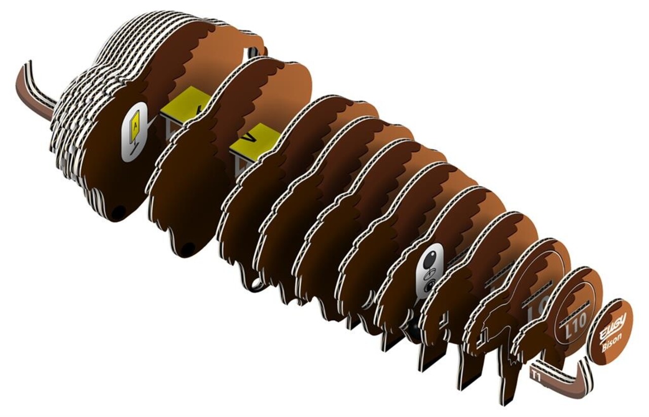 Eugy Eugy - 3d model - bizon (nr 045) Eugy Eugy - 3d model - bizon (nr 045)