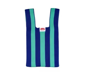 Kitsch Kitchen Kitsch kitchen - poppy bag - blue vertical stripes Kitsch Kitchen Kitsch kitchen - poppy bag - blue vertical stripes