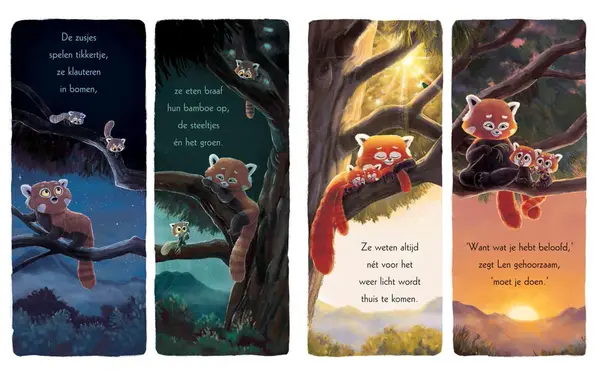 Gottmer Prentenboek - beloofd is beloofd, kleine panda's