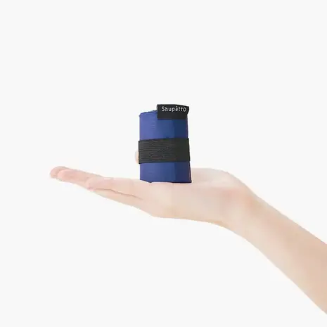 Shupatto Shupatto - opvouwtas S - donkerblauw