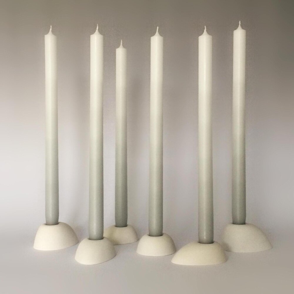 Mo man tai Mo man tai - gradient candle - rainy grey