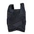 Susan Bijl - the new shopping bag large - black & black