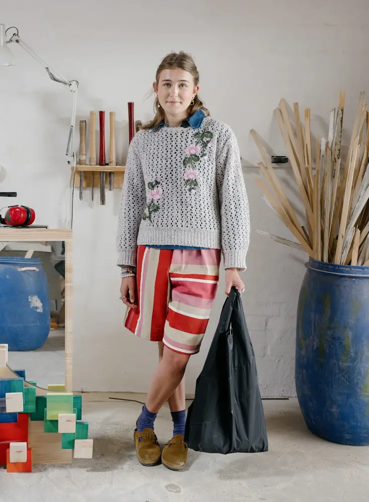 Susan Bijl Susan Bijl - the new shopping bag large - zwart & zwart