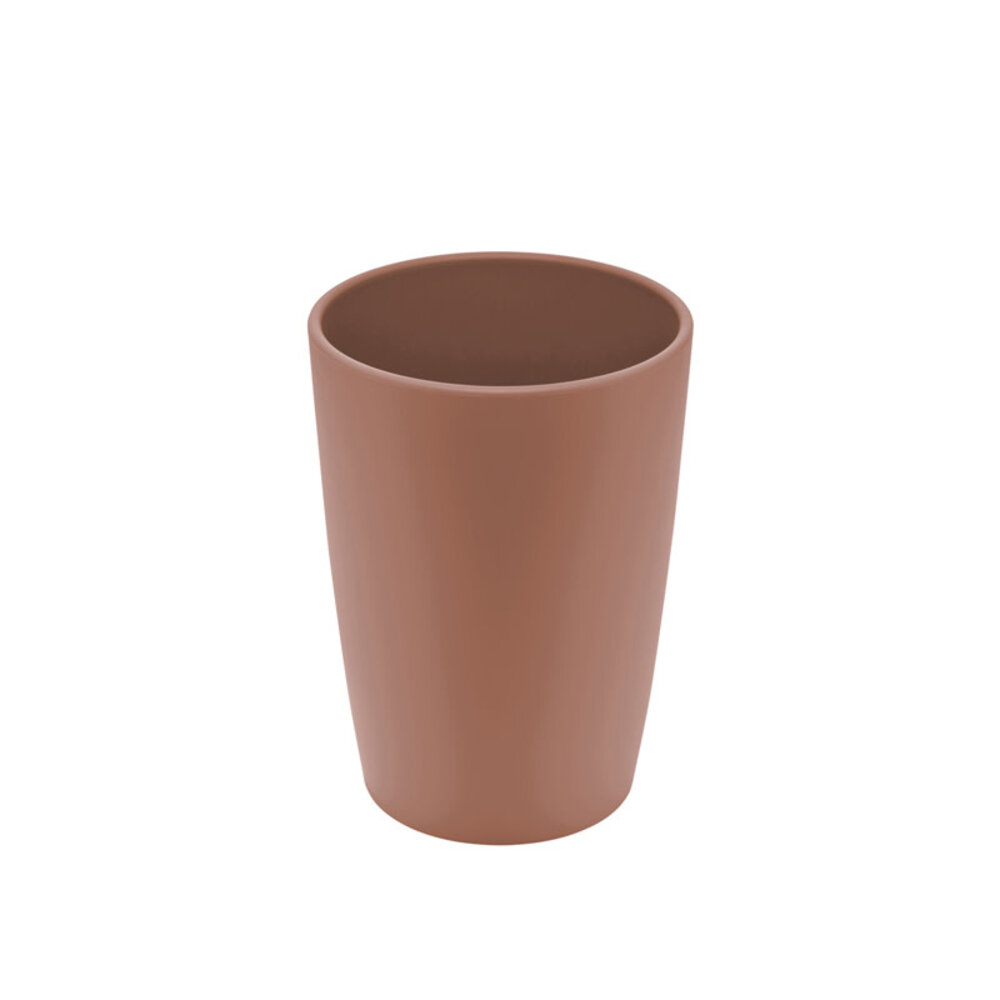 Zuperzozial Zuperzozial - nature beker (340 ml) - steenrood Zuperzozial Zuperzozial - nature beker (340 ml) - steenrood