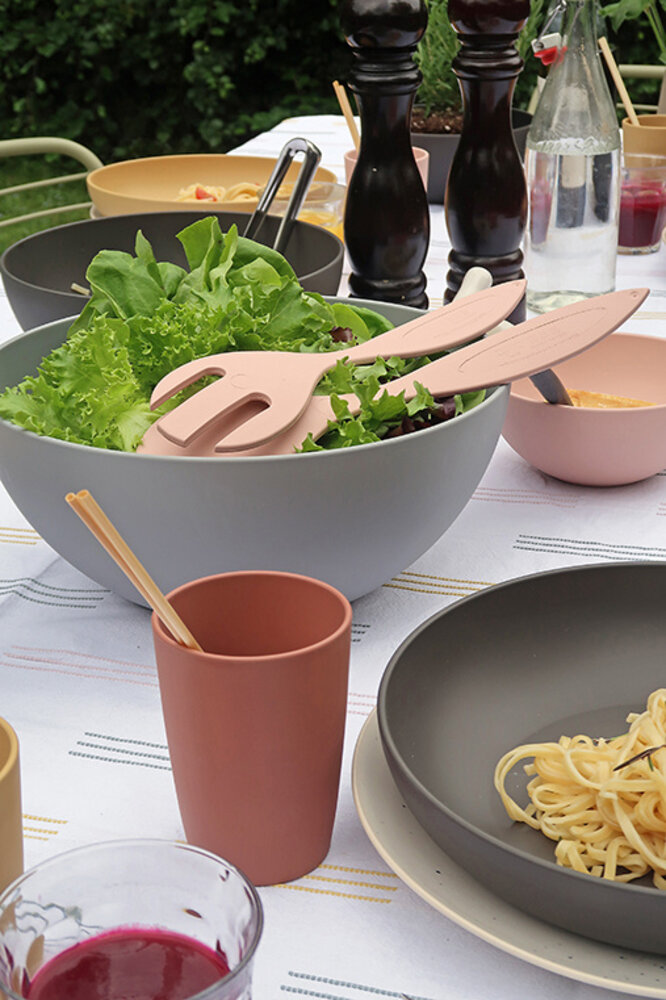 Zuperzozial Zuperzozial - nature beker (340 ml) - steenrood Zuperzozial Zuperzozial - nature beker (340 ml) - steenrood