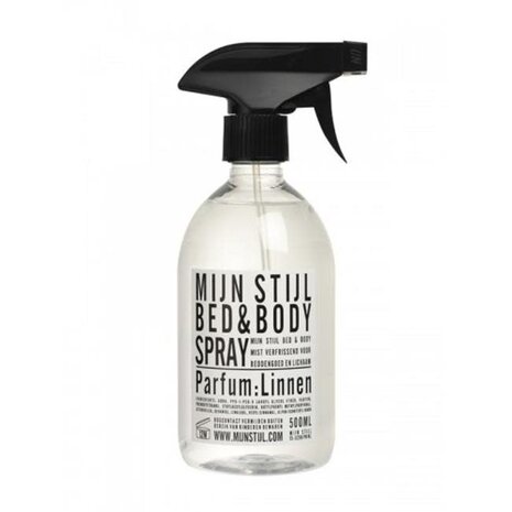 Mijn stijl Mijn stijl - bed & bodyspray (500 ml) - linnen