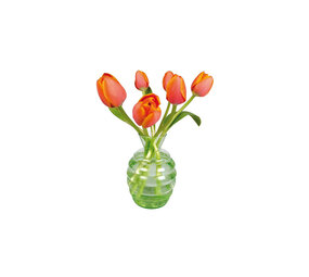 Flatflowers Flat flowers - ansichtkaart raamsticker - tulp oranje (15 x 15 cm) Flatflowers Flat flowers - ansichtkaart raamsticker - tulp oranje (15 x 15 cm)