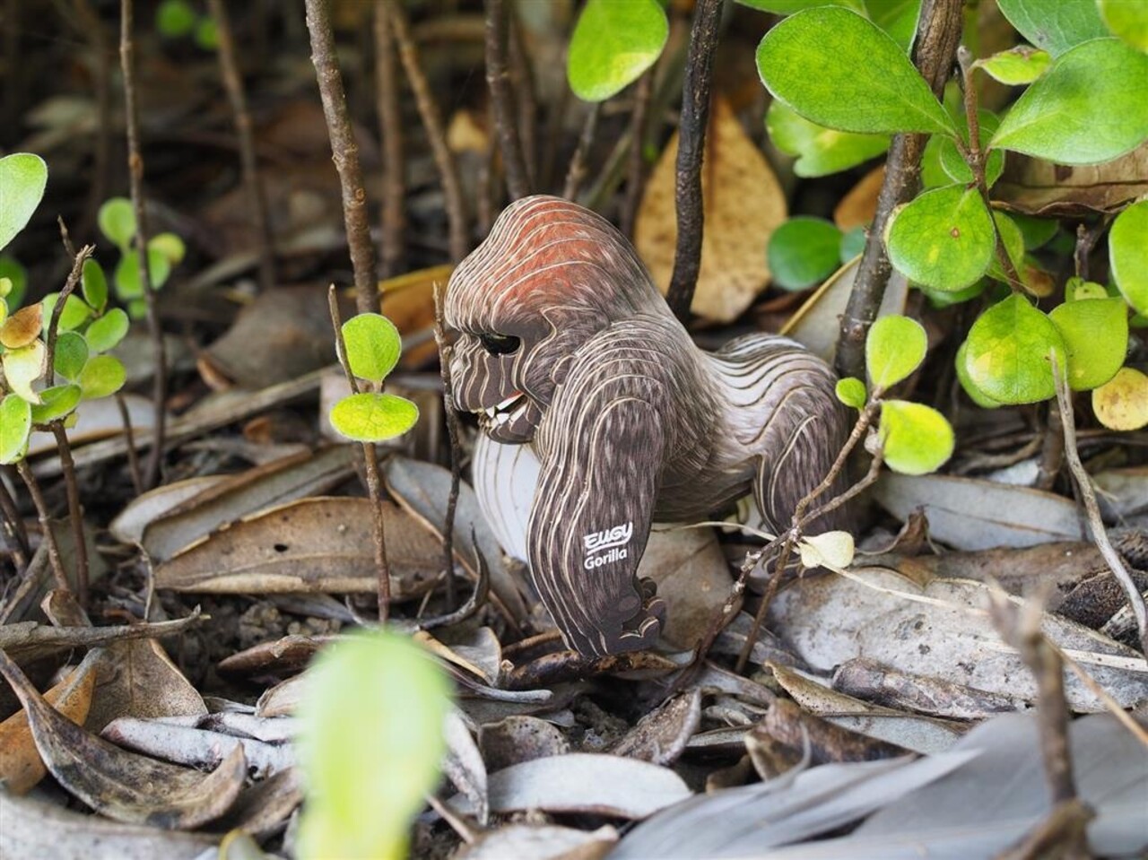 Eugy Eugy - 3d model - gorilla (nr 077) Eugy Eugy - 3d model - gorilla (nr 077)