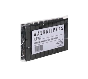 Mijn stijl Mijn stijl - wasknijpers - 95% gerecycled zwart (set van 10) Mijn stijl Mijn stijl - wasknijpers - 95% gerecycled zwart (set van 10)