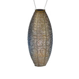 Lumiz Lumiz - solar lantaarn - long oval 20 paisley - gold Lumiz Lumiz - solar lantaarn - long oval 20 paisley - gold