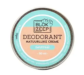 Blokzeep Blokzeep - deodorant - neutraal Blokzeep Blokzeep - deodorant - neutraal