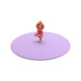 Lurch Lurch - siliconen deksel - beach girls yolanda yoga