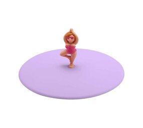 Lurch Lurch - siliconen deksel - beach girls yolanda yoga