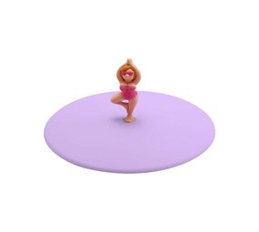 Lurch Lurch - siliconen deksel - beach girls yolanda yoga Lurch Lurch - siliconen deksel - beach girls yolanda yoga