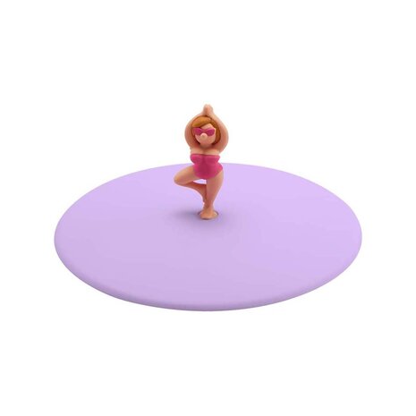 Lurch Lurch - siliconen deksel - beach girls yolanda yoga