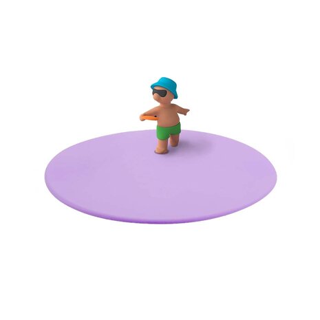 Lurch Lurch - siliconen deksel - summer fun finn frisbee